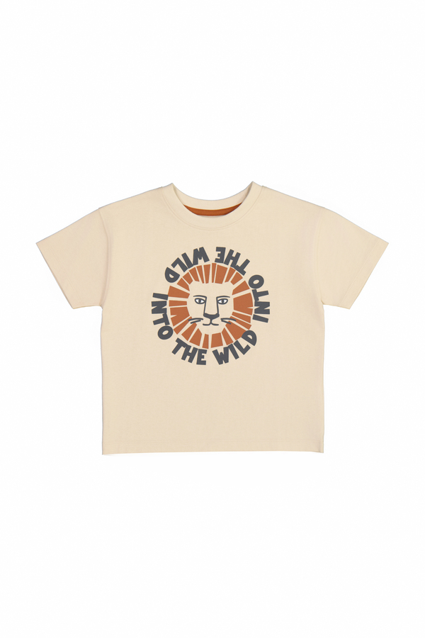 Boy's 100% Cotton Printed Short Sleeve T-shirt