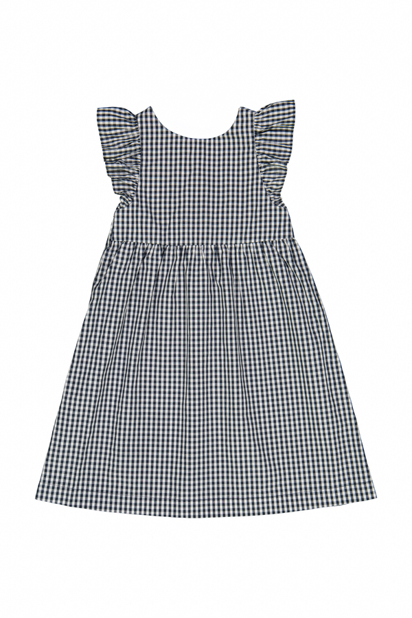Girl's Frill Sleeve Dress