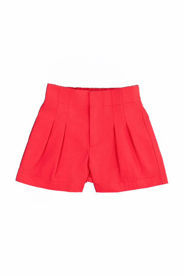 Girl's Pleated Shorts