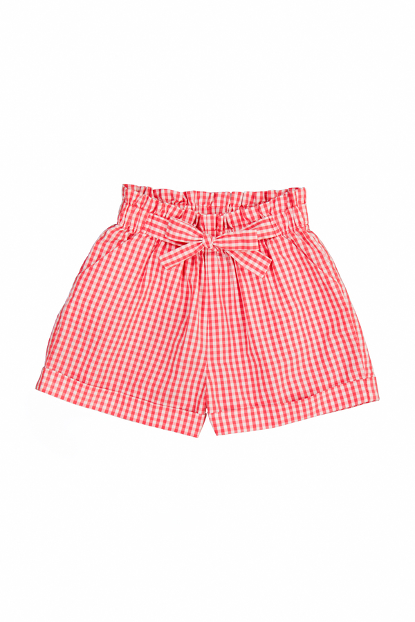 Girl's Printed Poplin Shorts