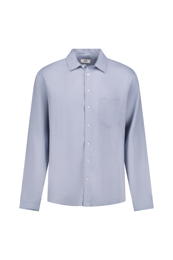 Men's 100% Linen Long Sleeve Shirt