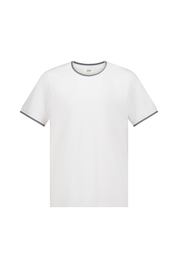 Men's Pique Tipped T-Shirt