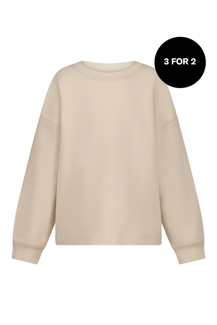 girls-modal-blend-unbrushed-fleece-sweatshirt-plain
