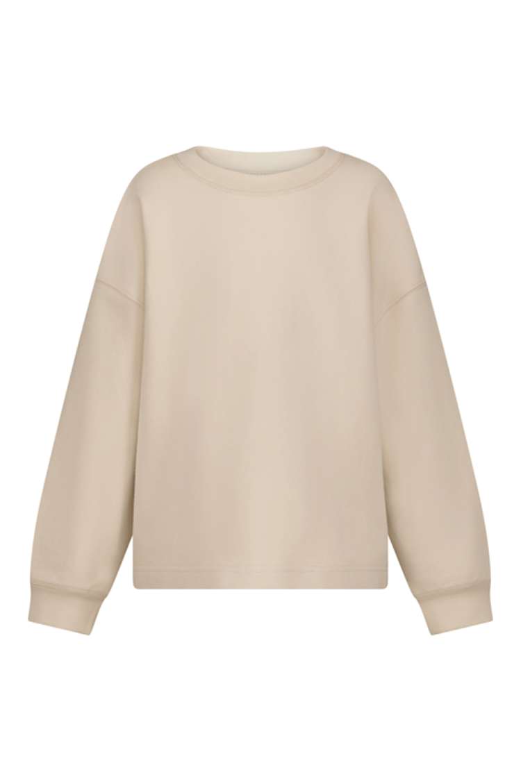 girls-modal-blend-unbrushed-fleece-sweatshirt-plain