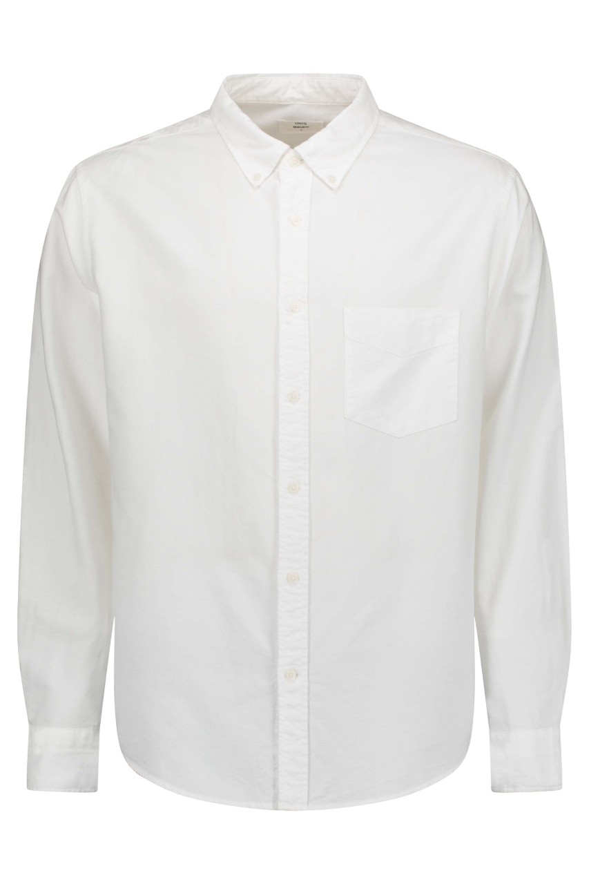 Mens Oxford Shirt-Medium Zoom-RAW-1