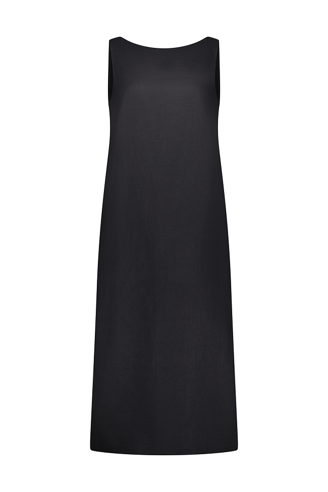 077-womens-100-linen-tab-detail-dress