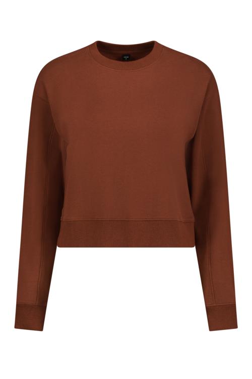 womens-modal-blend-unbrushed-fleece-sweatshirt-plain